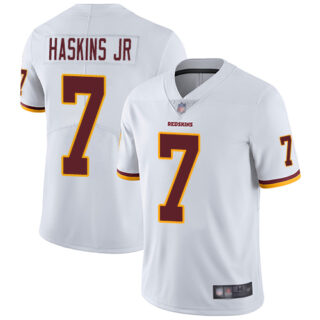 Redskins #7 Dwayne Haskins Jr White Youth Stitched Football Vapor Untouchable Limited Jersey