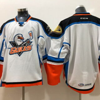 San Diego Gulls Blank White CCM Jersey