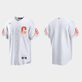 San Francisco Giants Men's 2021 City Connect White Fan's Version Jersey