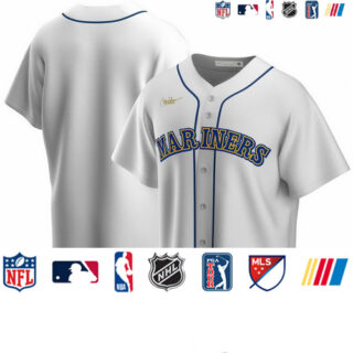 Seattle Mariners Nike Home Cooperstown Collection Team MLB Jersey White