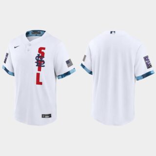 St.Louis Cardinals 2021 Mlb All Star Game Fan's Version White Jersey