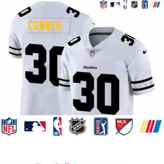 Steelers 30 James Conner White 2019 New Vapor Untouchable Limited Jersey