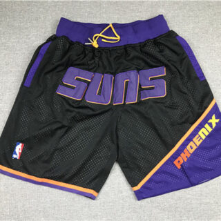 Suns Black Just Don With Pocket Swingman Shorts
