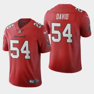 Tampa Bay Buccaneers #54 Lavonte David Red Men's Nike 2020 Vapor Limited NFL Jersey