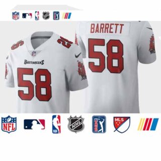 Tampa Bay Buccaneers #58 Shaquil Barrett White Men's Nike 2020 Vapor Limited NFL Jersey