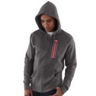 Tampa Bay Buccaneers Hook And Ladder Full Zip Hoodie Charcoal