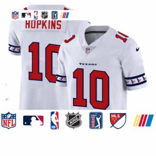 Texans 10 DeAndre Hopkins White 2019 New Vapor Untouchable Limited Jersey