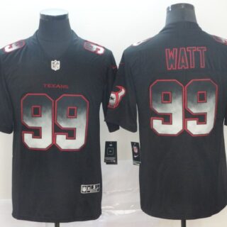 Texans 99 J.J. Watt Black Arch Smoke Vapor Untouchable Limited Jersey