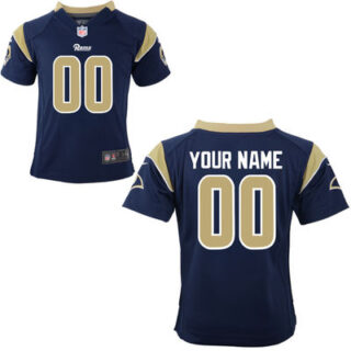 Toddlers Nike Los Angeles Rams Infant Customized Game Team Color Jersey