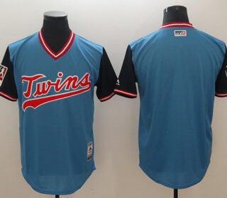 Twins Light Blue 2018 Players' Weekend Authentic Team Jersey