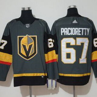 Vegas Golden Knights 67 Max Pacioretty Gray Adidas Jersey