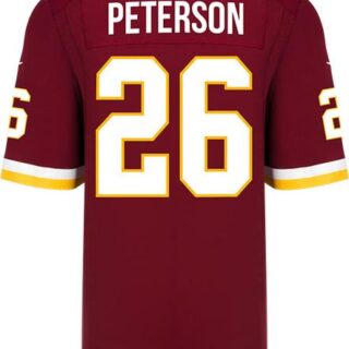 Washington Redskins Men #26 Adrian Peterson Elite Burgundy Red Jersey