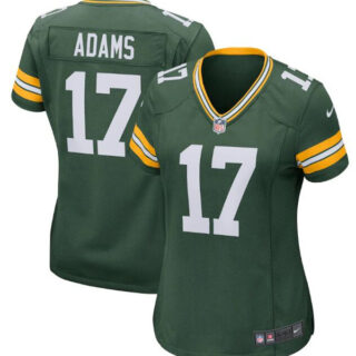 Women's Green Bay Packers #17 Davante Adams Green Vapor Untouchable Limited Stitched Jersey(Run Small)