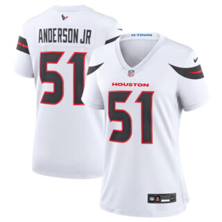 Women's Houston Texans #51 Will Anderson Jr. White 2024 Stitched Jerseys
