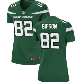 Women's New York Jets #82 Xavier Gipson Green Stitched Football Jersey(Run Small)