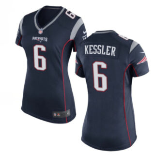 Women's Patriots #6 Cody Kessler Navy Blue Team Football Vapor Untouchable Limited Women's jerseys