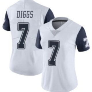Women Cowboys #7 Trevon Diggs Color Rush Vapor Jersey
