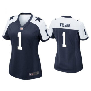 Women Dallas Cowboys #1 Cedrick Wilson Thanksgiving Limited Jersey