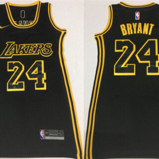 Women Lakers 24 Kobe Bryant Black Women Nike Swingman Jersey