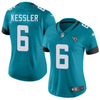 Women NFL Nike Jacksonville Jaguars #6 Cody Kessler Green Vapor Untouchable Limited Jersey
