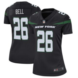 Women Nike Jets 26 Le'Veon Bell Black Women New 2019 Vapor Untouchable Limited Jersey