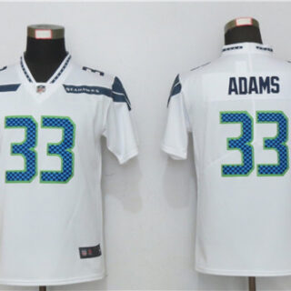 Women Nike Seattle Seahawks 33 Jamal Adams White 2020 Vapor Untouchable Jersey