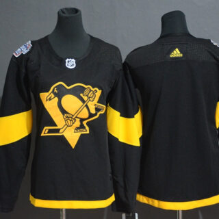 Women Penguins Blank Women 2019 NHL Stadium Series Adidas Jersey