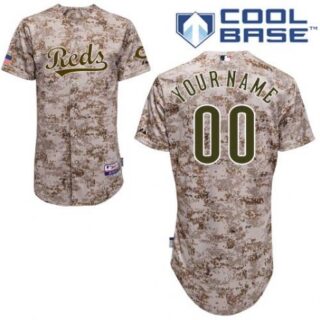 Youth's Cincinnati Reds Alternate Camo Customized Jersey