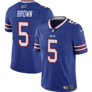 Youth Buffalo Bills #5 Anthony Brown Blue Vapor Untouchable Limited Stitched Jersey