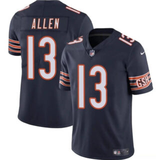 Youth Chicago Bears #13 Keenan Allen Navy Vapor Stitched Football Jersey
