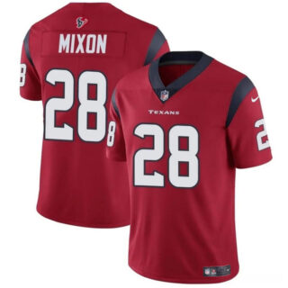 Youth Houston Texans #28 Joe Mixon Red Vapor Untouchable Limited Stitched Football Jersey