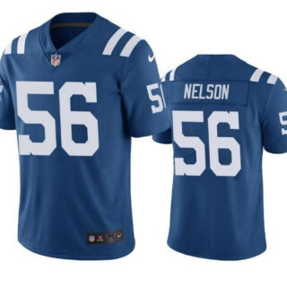 Youth Indianapolis Colts #56 Quenton Nelson Blue Vapor Untouchable Limited Stitched Football Jersey