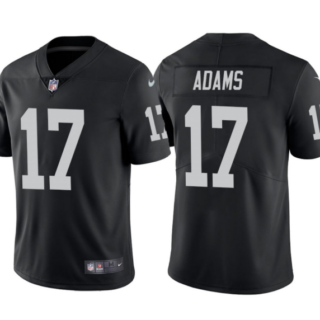 Youth Las Vegas Raiders #17 Davante Adams Black Vapor Untouchable Limited Stitched NFL Jersey