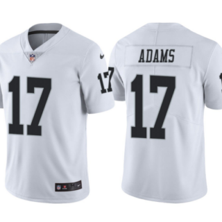 Youth Las Vegas Raiders #17 Davante Adams White Vapor Untouchable Limited Stitched NFL Jersey