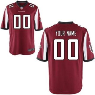 Youth NEW Atlanta Falcons Customized Game Team Color Jerseys