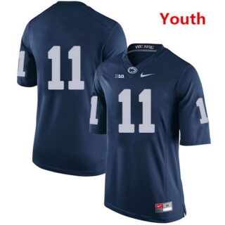 Youth Penn State Nittany Lions #11 Micah Parsons navy jersey without name