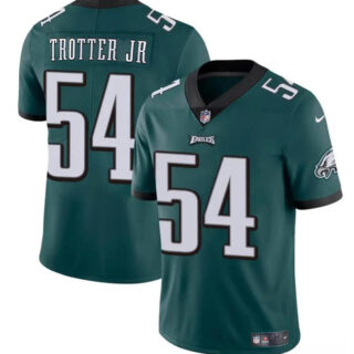 Youth Philadelphia Eagles #54 Jeremiah Trotter Jr Green 2024 Draft Vapor Untouchable Limited Stitched Football Jersey