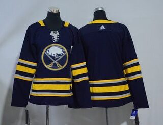 Youth Sabres Blank Navy Youth Adidas Jersey