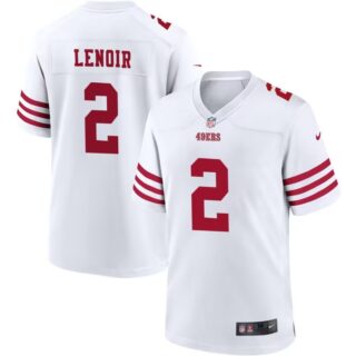 Youth San Francisco 49ers #2 Deommodore Lenoir White Vapor Untouchable Limited Stitched Jersey