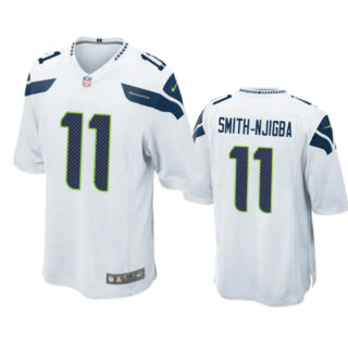 Youth Seattle Seahawks #11 Jaxon Smith-Njigba White 2023 Draft Stitched Game Jersey