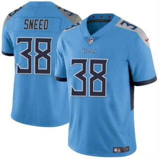 Youth Tennessee Titans #38 L'Jarius Sneed Blue Vapor Limited Stitched Football Jersey