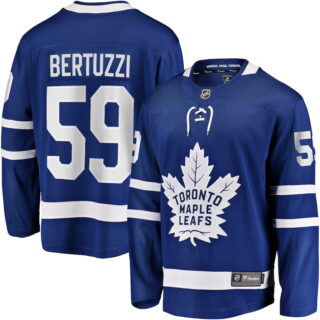 Men's Tyler Bertuzzi #59 Toronto Maple Leafs Home Breakaway Jersey - Blue