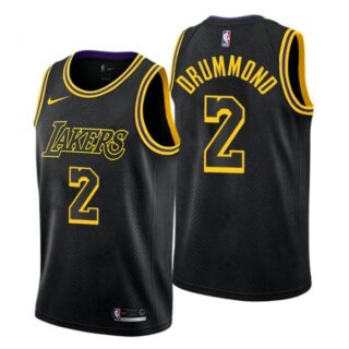 Men's Andre Drummond Los Angeles Lakers Basketball Jersey Mamba Black