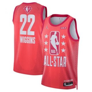 Men's Andrew Wiggins 2022 All-Star Game Swingman Stitched Jersey - Maroon