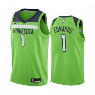 Men's Anthony Edwards Minnesota Timberwolves Basketball Jersey Green