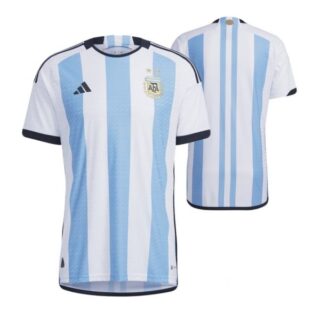 Men's Argentina National Team White Home Soccer Jersey 2022-23
