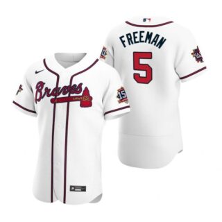 Men's Freddie Freeman Atlanta Braves Flex Base All Star Jersey White