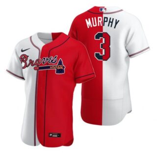 Men's Dale Murphy Atlanta Braves Flex Base Jersey Red