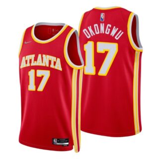 Men's Onyeka Okongwu Atlanta Hawks 75th Anniversary Diamond Jersey