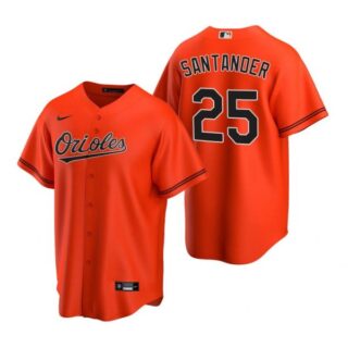 Men's Anthony Santander Baltimore Orioles Cool Base Jersey Orange